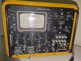 AN/USM-339 HP OSCILLOSCOPE AS-IS UNTESTED NO LID Case Navy Analog Military Spec Vintage