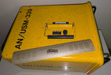 AN/USM-339 HP OSCILLOSCOPE AS-IS UNTESTED NO LID Case Navy Analog Military Spec Vintage