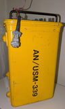 AN/USM-339 HP OSCILLOSCOPE AS-IS UNTESTED NO LID Case Navy Analog Military Spec Vintage