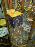 Tall Lighted Display Case Curio China Cabinet Hutch Showcase Curved Glass (Side Entry)