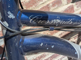 2005 L Specialized Crossroads Sport Performance Hybrid Comfort Commuter Bike Large 24 Speed Blue Acera Shimano S23X Tek