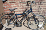 2005 L Specialized Crossroads Sport Performance Hybrid Comfort Commuter Bike Large 24 Speed Blue Acera Shimano S23X Tek