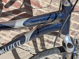 2005 L Specialized Crossroads Sport Performance Hybrid Comfort Commuter Bike Large 24 Speed Blue Acera Shimano S23X Tek