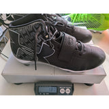 Size 11 Under Armour C1N Cam Newton Mens Mid Football Cleats Shoes Black White Synthetic Textile Upper