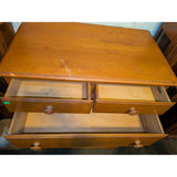 50Tx36Wx21D Kling Mayville NY Wood Dresser 6 Drawers Vintage Maple ?