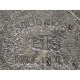 Can Do America Amax Coal Company BTS Solid Brass Belt Buckle USA Mining Vintage