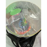 New 14.5 Schylling Tie Dye Classic White Lava Lamp Design Tricolor Globe