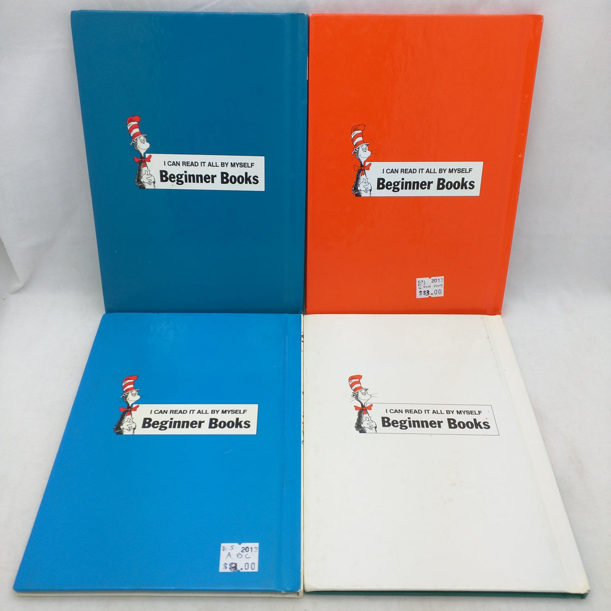 4 beginner Books I can read it all by myself Dr Seuss Book lot