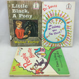 3 Mix Beginner Books Dr Seuss Book Large Logo Early Version I Can Read It All By Myself