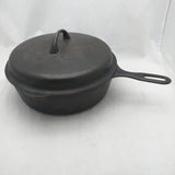 Chicken Pan Griswold Lid Cast Iron 8 1035 A 1035A 1034A 1034 Double Spout