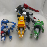 Combinable Sound Light Voltron Legendary Defender Lions DWA 2017 Playmates Blue Green Yellow
