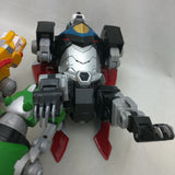 Combinable Sound Light Voltron Legendary Defender Lions DWA 2017 Playmates Blue Green Yellow
