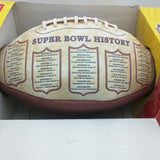Superbowl History XXXIX Football Ball February 6, 2005 Jacksonville Limited Edition