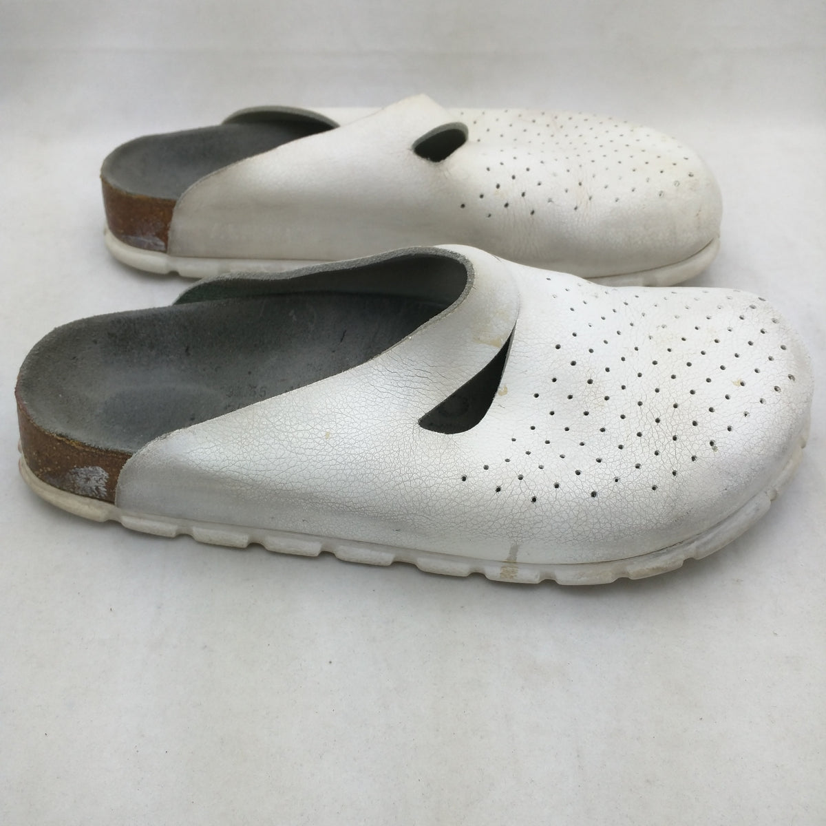 median glemme tyktflydende AS-IS ALPRO 39 L8 M6 White Mule Clog Birkenstock Shoes Sandals Sandels –  Pocatello Market