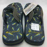 AS-IS 10 Tuna Fish Columbia Thong Toe Strap Shoes Sandals Sandels NOS Old Stock