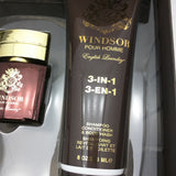 3PC ENGLISH LAUNDRY WINDSOR POUR HOMME FOR MEN EAU DE PARFUM 3.4 OZ SPRAY NEW Set