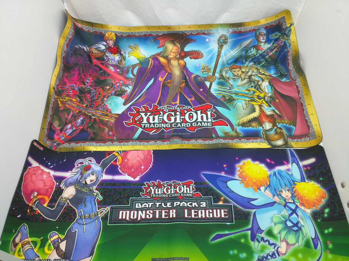 2 Yu Gi Oh Mats Cards 4 Heroclix Shonen Jump Trading Game Set Lot –  Pocatello Market