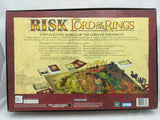 Risk Lord of the Rings Game Boardgame Hasbro Parker Brothers Middle Earth 2002