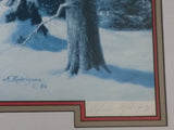 My Friend and I Alfredo Rodriguez Signed Numbered Print AS-IS