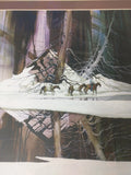 Crystal Cliffs Michael Atkinson Signed Numbered Print