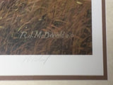 Eager to Go RJ McDonald Signed Numbered Print Duck Hunting Black Lab Dog