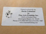Eager to Go RJ McDonald Signed Numbered Print Duck Hunting Black Lab Dog