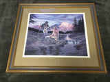 Prospector Panning Creek David Ewert Signed Numbered Print Mining