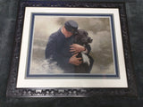 "The Mascot" John Weiss Signed Numbered Print Civil War Soldier Dog Black Lab