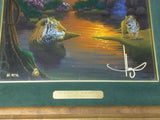 Heights of Harmony Al Hogue Signed Numbered Giclee Canvas Print Tiger Bengal Sunset