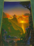Heights of Harmony Al Hogue Signed Numbered Giclee Canvas Print Tiger Bengal Sunset