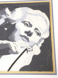 Carole Lombard by Dorothea Burklund Sketch Painting Original Art Deco