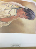 Cassie Penni Anne Cross Signed Numbered Print Native American Girl
