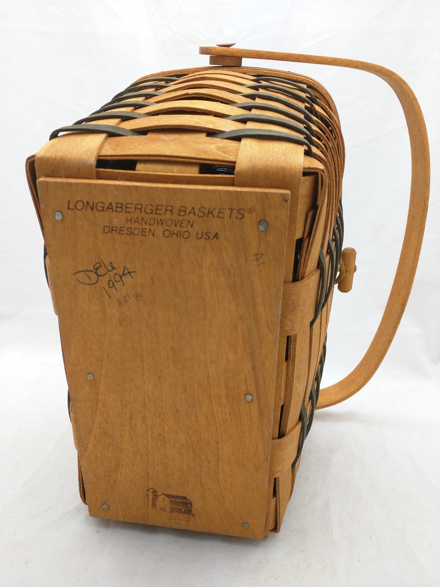 1994 10x6x6 Heartland Small Purse Protector Longaberger Basket
