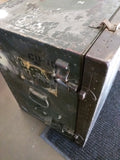 1955 US Army Field Desk Trunk Dresser Chest Military Luggage Box Drawers Table Storage