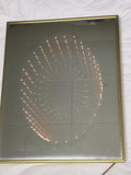 Turner Infinity 3D Lighted Mirror 20x16 Hollywood Regency Wall Vintage Nadler