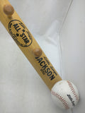 Coat Hat Rack Hanger Wall Mounted Little League All-Star Baseball Wood Bat Ball Jackson