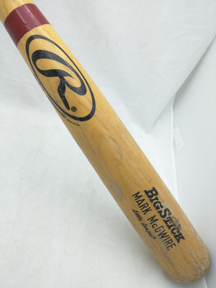 Batte de baseball vintage en alliage Rawlings 2002 Mark McGwire Mac300 Batte de baseball vintage en alliage Rawlings 2002 Mark McGwire Mac300