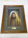 Keeper of the Gate Signed Greg Olsen Jesus Print 34 X 26 Wood Frame