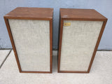 AR 2ax Walnut Speakers PAIR Acoustic Research Vintage 1960s AR-2A Set