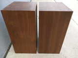 AR 2ax Walnut Speakers PAIR Acoustic Research Vintage 1960s AR-2A Set