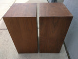 AR 2ax Walnut Speakers PAIR Acoustic Research Vintage 1960s AR-2A Set