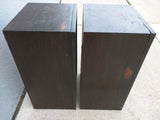 AR-2A Dark Speakers PAIR Acoustic Research Vintage 1960s AR2a Set
