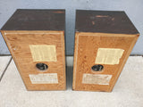 AR-2A Dark Speakers PAIR Acoustic Research Vintage 1960s AR2a Set