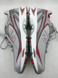 SZ 8 509 New Balance Silver/Burgandy Women's Running Shoes Sneakers LN