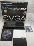 GTX480 GeForce Video Card HDMI DVI 1.5GB GDDR5 SLI PCI-E 2.0 EVGA
