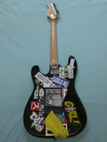 DA-3 / BK Slammer Hamer Electric Guitar Black Solid Body Working