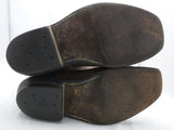 8 Men USA VTG Square Toe Frye Campus Cowboy Motorcycle Boots Distressed Caramel Brown