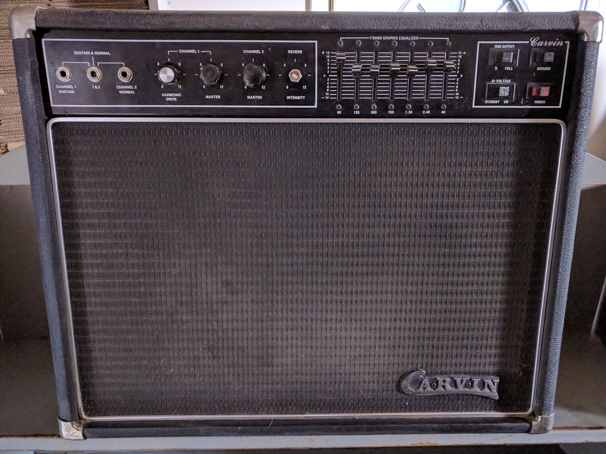 Carvin VTR 2800 100 Watt Tube Guitar Amp 2x12 Combo Amplifier Equalize