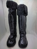 UGG 10 AUSTRALIA Women's TALL sequined over the knee winter boots/Black