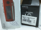 FR160 Red ETON Microlink Emergency Preparedness Radio Solar Power USB